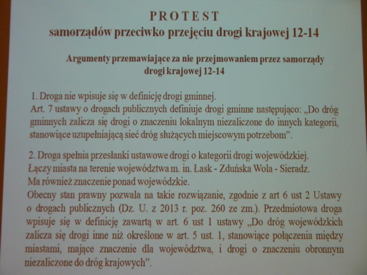 Utrzymanie drogi krajowej. Protest samorządów 2 11078 62f4ae131cc8af73539c0ab809e0b6cd