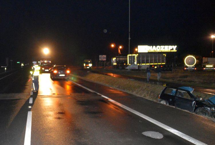 Wypadek na krajowej ósemce. Tir uderzył w auto osobowe 2 11177 5e08efff92749abb53592239ef49d51d