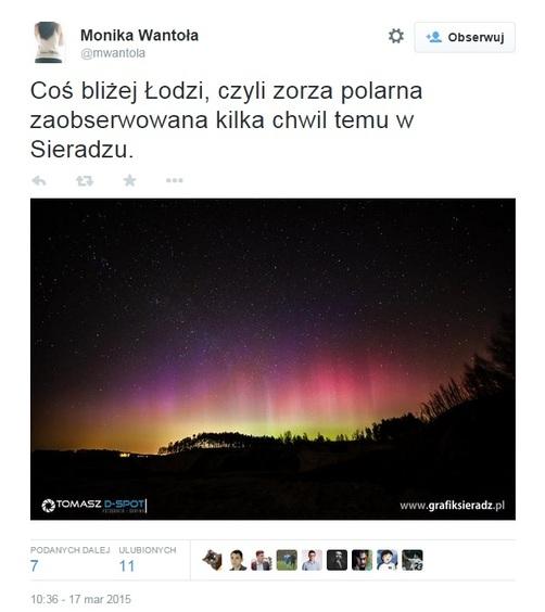 Zorza polarna nad Polską. Patrzyliście w niebo? 2 12810 a7b6eb28e0e33876c8b68b4f331dc922