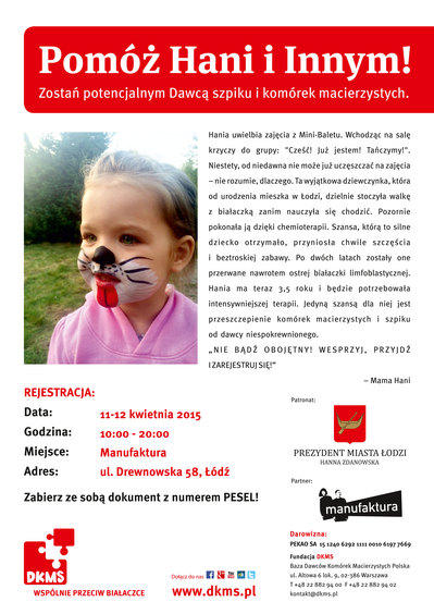 W Łodzi zachęcają do oddawania szpiku kostnego 1 13348 33f6a6d1bb5944d09c890dd67c72c390