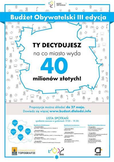 Ruszyła kolejna edycja Budżetu Obywatelskiego dla Łodzi 1 13526 575e45de868ef031851f40f35b3d0e80