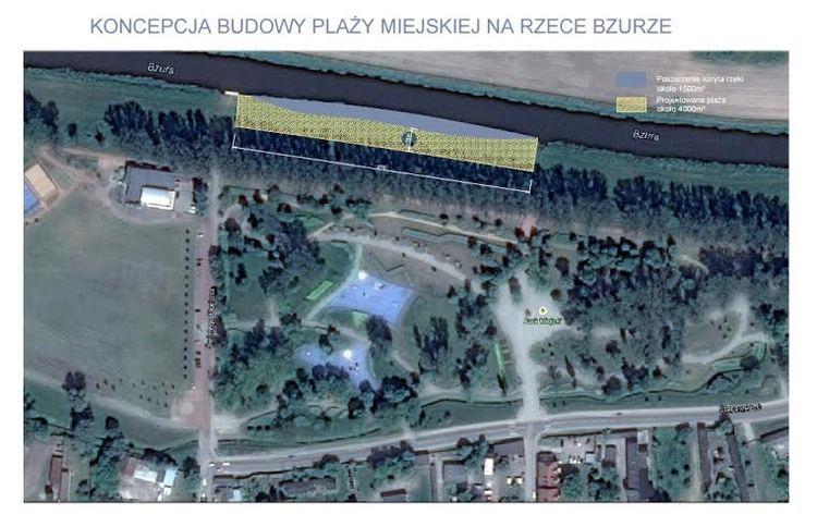 Łowicz. Chcą usypania plaży nad Bzurą 1 14307 b73793d3c99a0e126087c82fa1e8593b