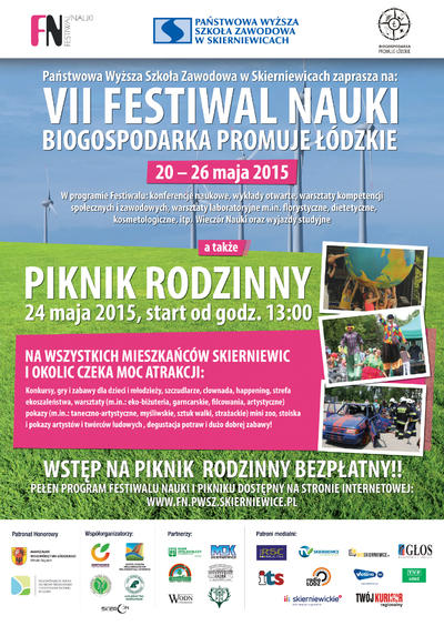 VII Festiwal Nauki w Państwowej Wyższej Szkole Zawodowej w Skierniewicach 1 14443 5dd20dd081366d97293c4b9d9c67abed