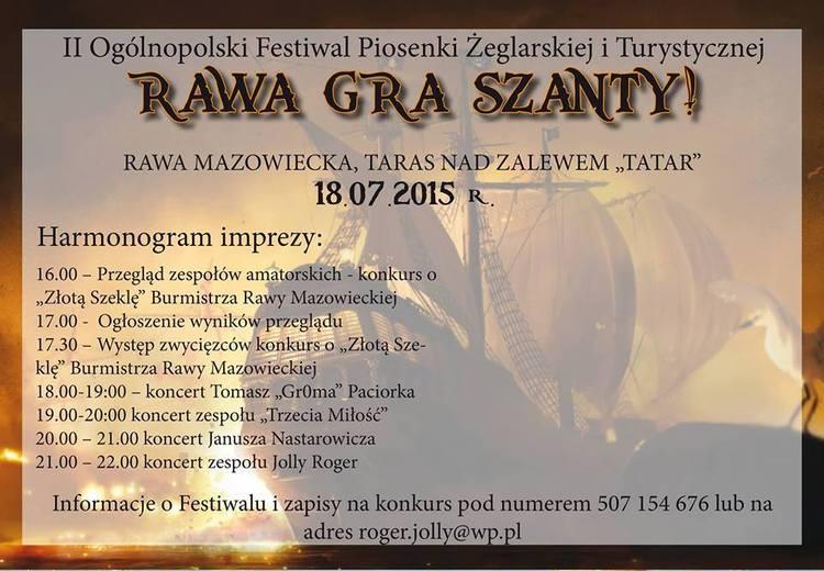 Muzyka szantowa i zawody w Rawie 1 16461 b8cf628aac7dc75a532eb10b2d44ec47