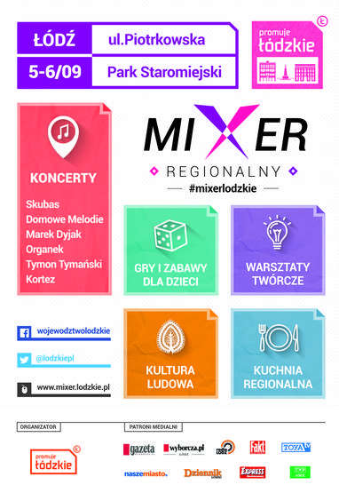Wmixuj się w Łódzkie ! Mixer Regionalny Łódzkie 2015 1 17368 64f490f8ec15369e57cdb0af39b82c4c