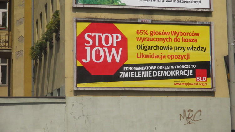 Dla mniejszych ugrupowań nie będzie szans. SLD przeciwko JOW 2 17400 dc3953549a83ecc221bcdb8f9c5de918