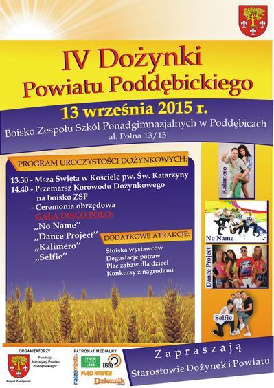Zapraszamy na IV Dożynki Powiatu Poddębickiego 1 17688 1d4a0236265ac2bf89433c08ed9d5deb