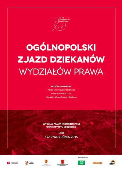 Ogólnopolski Zjazd Dziekanów Wydziałów Prawa 1 18037 2da26776841aff419fef4c32c938ad09