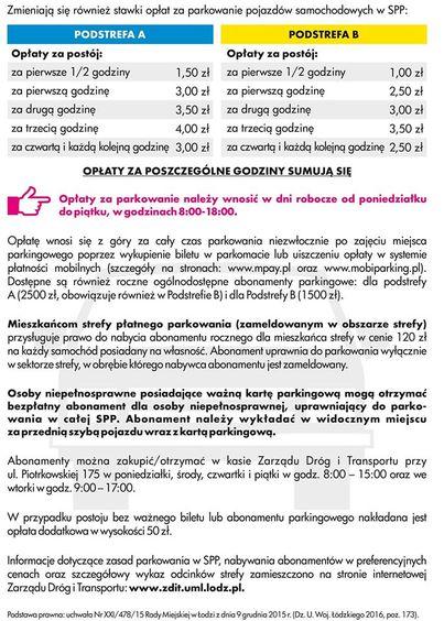 Od lutego droższe parkowanie w Łodzi i więcej płatnych stref parkingowych. Sprawdź, co się zmienia 3 22110 aa8146b6694e3297205c3a179b74df36
