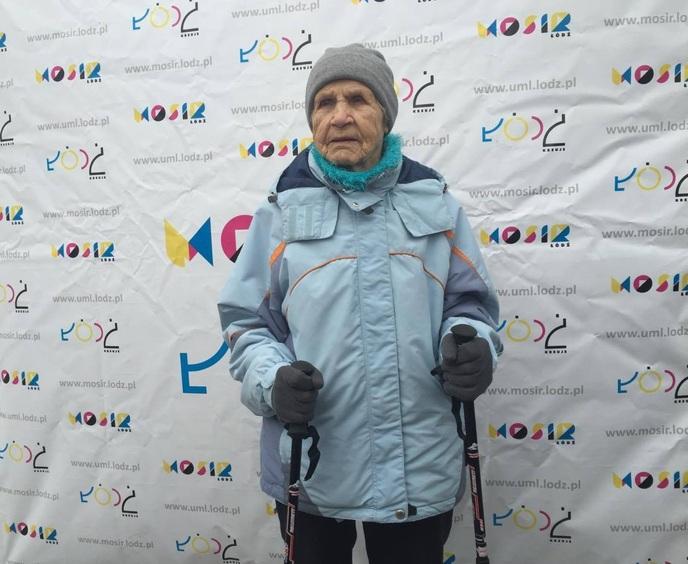 91-letnia sportsmenka. Łodzianka, która pokochała kijki 1 22253 d8295cf6880a7bf10f1ecc112ccb7c84