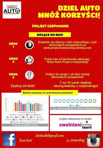 "Dziel auto". Pomysł studentów na wspólne przejazdy 2 22570 167b73e68557b60d7996fbc9a5852bab