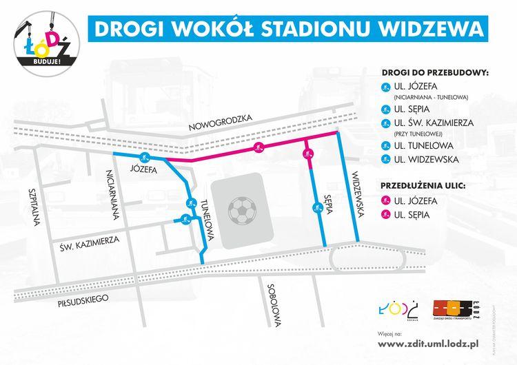 Przebudowa dróg wokół stadionu Widzewa 2 22897 48dff36e4afa78805b9442796aad12cf