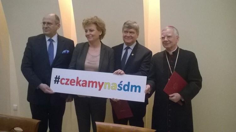 Światowe Dni Młodzieży w Łodzi. Podpisanie listu intencyjnego 1 23211 3540376a625f5d7e7f87d792ea2e579a