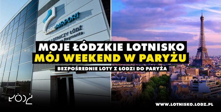 Samolotem z Łodzi do Paryża. Nowe połączenie na łódzkim lotnisku 1 23847 0451adeed68136d5b6057bdb8125e7f3