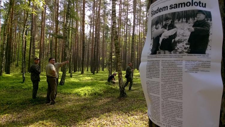 Pasjonaci historii szukali samolotu pod Szadkiem 1 25037 4d719596db30be7f1d1080e08e49579d