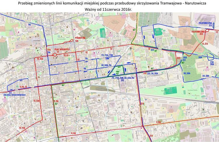 Prace na ulicy Narutowicza w Łodzi. Będą ogromne utrudnienia 2 25692 f48d13cb1f681999370fa25cba3dc264