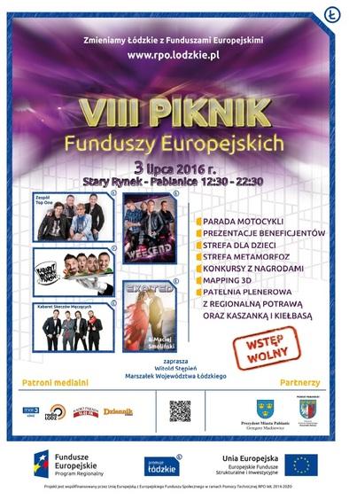 VIII Piknik Funduszy Europejskich w Pabianicach 1 25977 19280d92f1bf4dc4ff0255f7507d6811