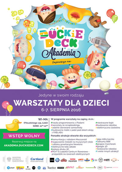 Akademia Duckie Deck. O współczesnych technologiach dla najmłodszych 2 26890 e547c429cf392df37a5fc44136db8a7a