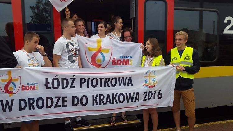 Z Łodzi do Krakowa. Pielgrzymi wyruszyli na Światowe Dni Młodzieży 1 27019 605652b56b616774379aeec1b77c95b0