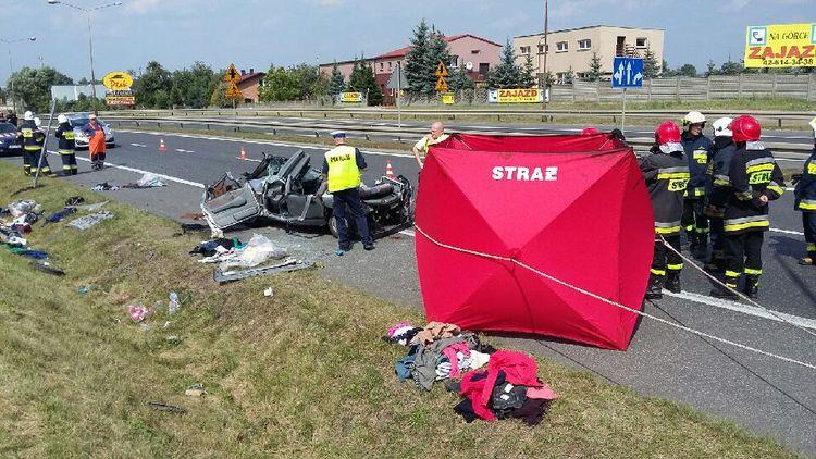 Śmiertelny wypadek na "jedynce" w Głuchowie 1 27687 49fca63135d384472bfe9cc298be71e3