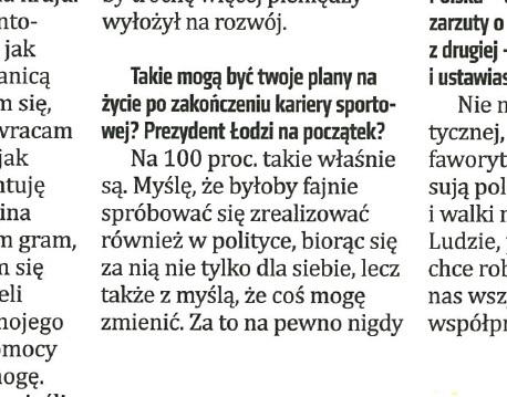 Marcin Gortat w sprawie kandydowania na prezydenta Łodzi: Mam jeszcze 5 lat grania 1 28555 2531d114ef2a55e5bda37353e8c23173