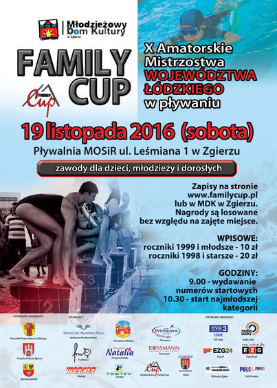 X Amatorskie Mistrzostwa Województwa Łódzkiego w Pływaniu Family Cup’16 1 30338 9055b2afbb360ffe7c57925c5d9fed38