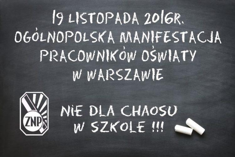 MEN rusza z informacją, przeciwnicy reformy usypują kopiec z kredy 1 30426 ccb851d3ddc0a53e7eae82b2eba51302