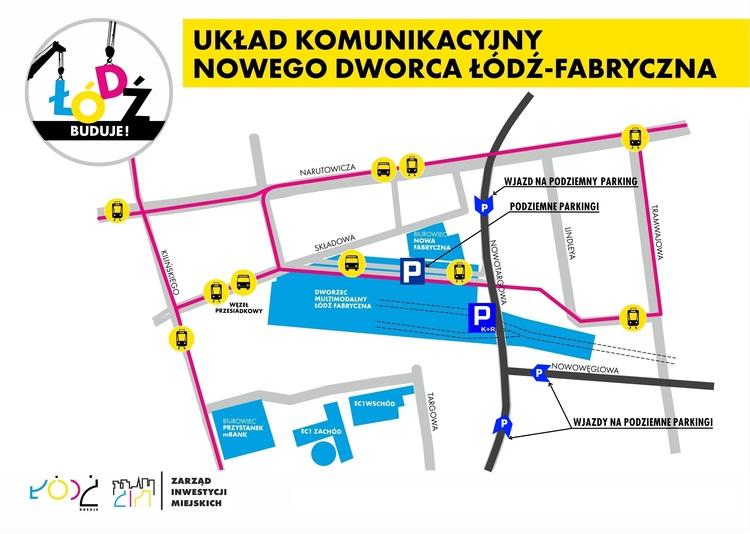 Otwarcie dworca Łódź Fabryczna. Zmiana organizacji ruchu 4 30757 1fc1626719c197e39a23d689082d6b2d