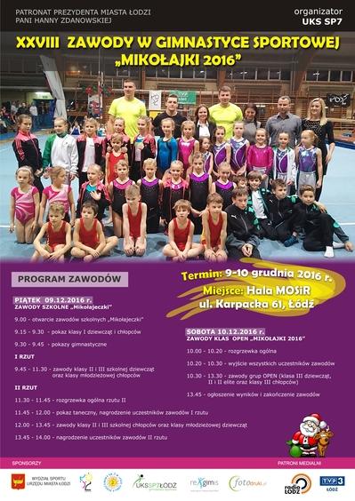 XXVIII zawody w gimnastyce sportowej dziewcząt i chłopców "Mikołajki 2016" 1 30783 44a2215409287f52a7bf8222c5948700