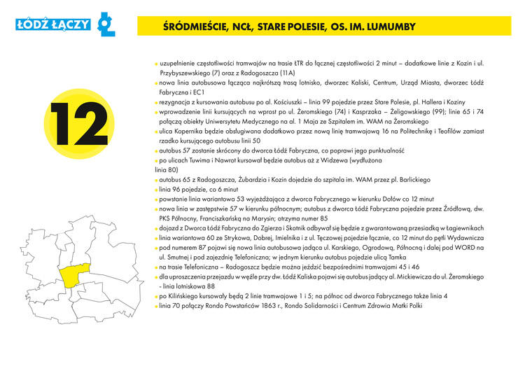 Komunikacyjne zmiany na wiosnę. Nowy łódzki system transportowy 16 31934 2bb84ff59da3cde42ffa16c3bf83882e