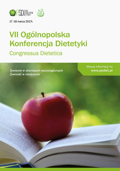 Ogólnopolska Konferencja Dietetyki Congressus Dietetica 1 32624 035e0f09b4610ac23097cf9f17faed34