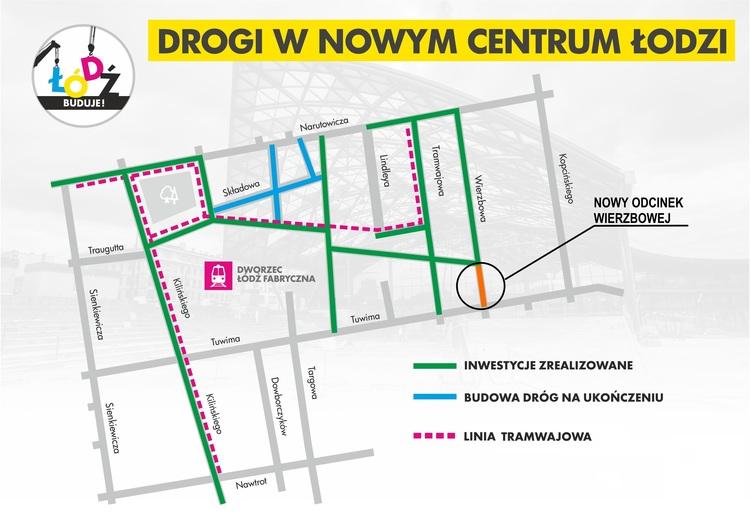 Nowe Centrum Łodzi. Rozbudowa ulicy Wierzbowej 5 33832 1dedeed5052f9f8350a48a264a87b6bf