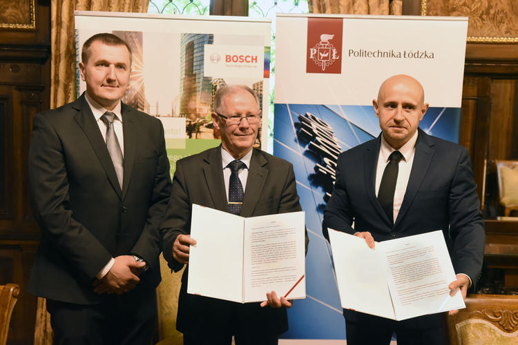 Wspólne inicjatywy Politechniki Łódzkiej i Bosch Security Systems 1 36500 d86027644321088894c33c90809ad419