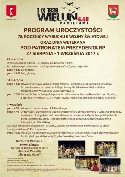 Wieluń 4.40. - plan uroczystości z udziałem prezydenta RP. Specjalny program Radia Łódź 2 38224 196de58ff8f2a753b64aa9b2bddb4c73