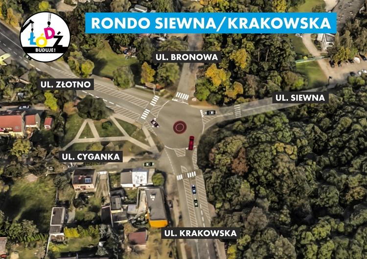Uwaga kierowcy! Nowe rondo na Złotnie 2 39067 f838f5f21f0d423a2ddf529a2e8138c8