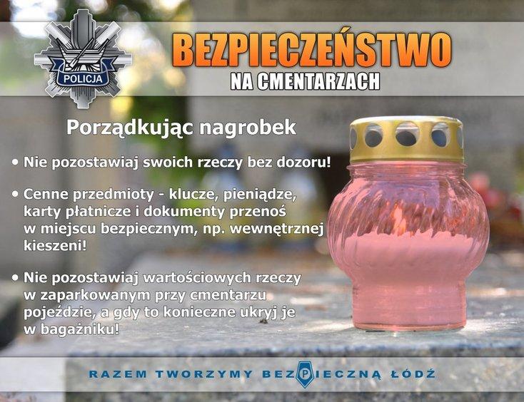 Uważajmy na cmentarzach. Policja ostrzega przed kieszonkowcami 2 39681 a2ba2acabf024b6c65b0902b115f32ef