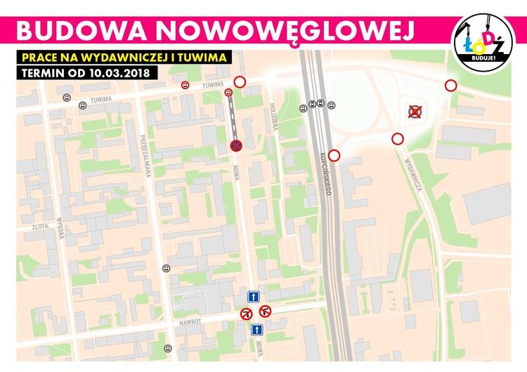 Ruszył remont ul. Tuwima pod wiaduktem na Kopcińskiego. Autobusy jeżdżą zmienionymi trasami 3 42792 47386f17c026a66a4ec3bf7943474c10