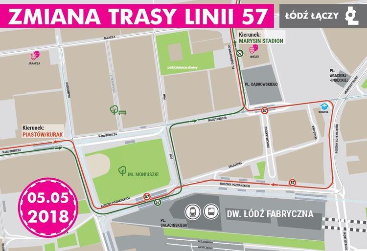 Linia autobusowa 57 będzie miała nową trasę 2 43952 1b1c9461f05ba64a6501e227d222f703