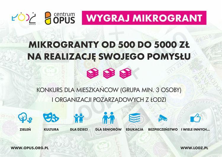 Konkurs na mikrogranty dla mieszkańców Łodzi 2 44415 c78d44737100aaef75952ffc423add02