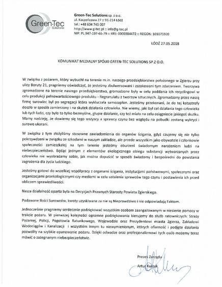"Czuję się poszkodowany" - mówi prezes firmy składującej odpady w Zgierzu 2 44656 2e25dd5a2afe99b65d3477aa41d3175b