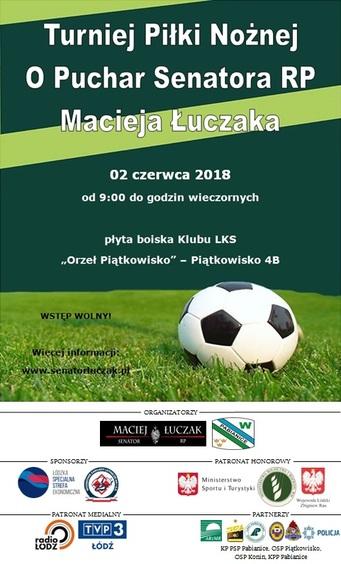 Turniej Piłki Nożnej o Puchar Senatora RP Macieja Łuczaka 1 44758 7f8c152349e6dcec660f49bd5f44eda1