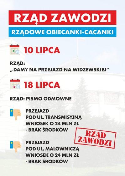 Przejazd pod torami na ul. Widzewskiej w Łodzi będzie dofinansowany? Politycy PO mają wątpliwości 2 45990 21bee6a64e245de51b68fb6a5eb87eeb