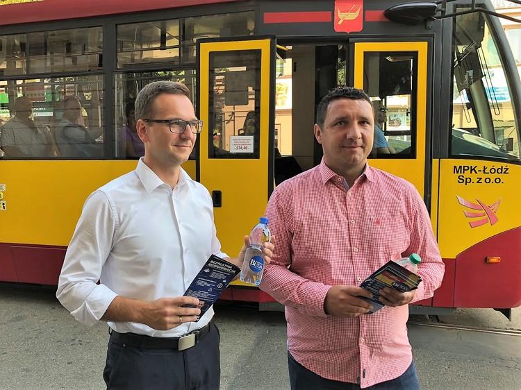 Waldemar Buda rozmawia z łodzianami o komunikacji miejskiej... w tramwaju 1 46614 0513f43872ecbf45ae9f6641ed2d414c