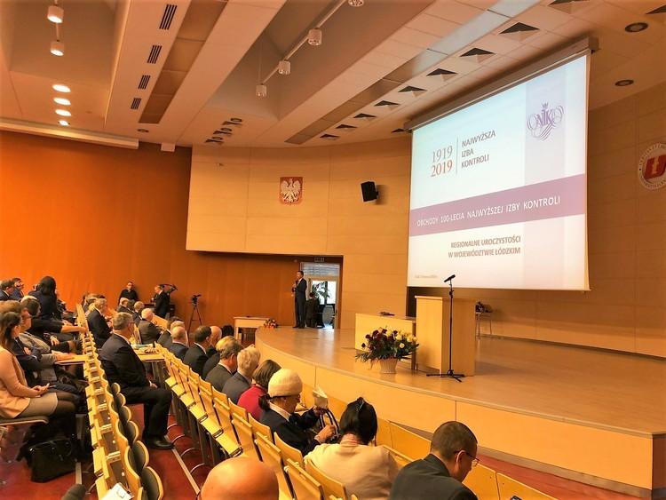 Na Uniwersytecie Łódzkim uczczono 100. rocznicę powstania Najwyższej Izby Kontroli 1 51433 90ff2bb456e2e14cbd70135585e64460