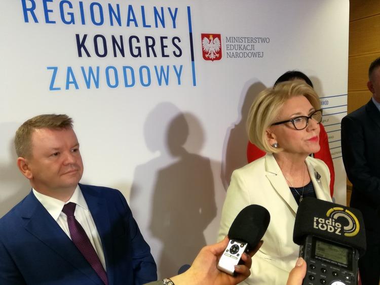 Wiceminister edukacji wyjaśniła w Kleszczowie "Plan B" ws. strajku nauczycieli podczas kwietniowych egzaminów 1 51748 4357a30cd3b7385a17ec2f9404be990d
