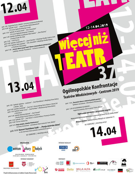 "Więcej niż teatr" - 37 Ogólnopolskie Konfrontacje Teatrów Młodzieżowych - CENTRUM 2019 1 52051 2ee76fac74ed5b37ac5e8e656dbafe0c