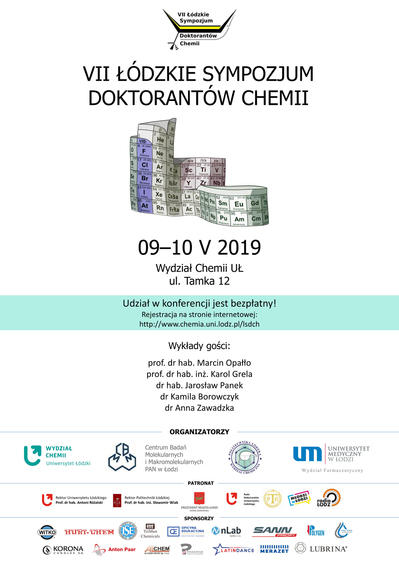 VII Łódzkie Sympozjum Doktorantów Chemii 2 52218 77a82d3f2b47b78a8ed61888f62ca3fa