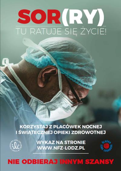 "SOR (RY) TU RATUJE SIĘ ŻYCIE" kampania skierowana do pacjentów 1 52236 0f8a0645a58e5631a61037c439035d31