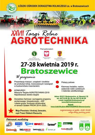 XXVII Targi Rolne AGROTECHNIKA 2019 1 52472 0b2eb7c0731d91746abc2f68528fa43b