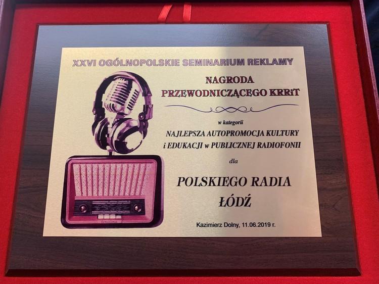 Radio Łódź z pierwszą nagrodą za najlepszą autopromocję kultury i edukacji w publicznej radiofonii 1 53598 69fead31be7b03a1031f6f0ea33094eb